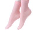 China supplier custom cotton bottom transparent ladies woman sheer nylon silk socks